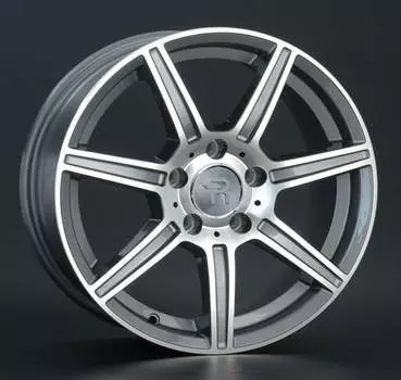 Диск колесный Replay MR116 7xR16 5x112 ET33 ЦО66,6 серый глянцевый с полированной лицевой частью 020476-120060006
