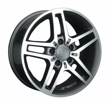 Диск колесный Replay MR117 8.5xR19 5x112 ET55 ЦО66.6 серый глянцевый с полированной лицевой частью 082411-990060110