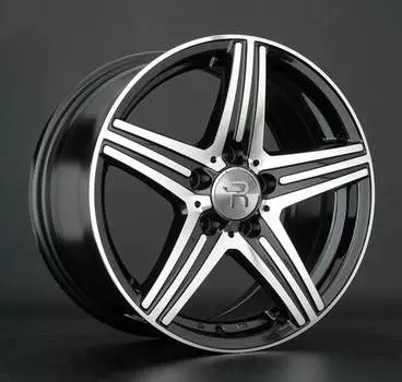 Диск колесный Replay MR121 7,5xR17 5x112 ET47,5 ЦО66,6 черный глянцевый с полированной лицевой частью 030680-030060011