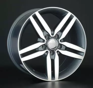 Диск колесный Replay MR130 8xR17 5x112 ET43 ЦО66,6 серый глянцевый с полированной лицевой частью 025654-030060006