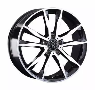 Диск колесный Replay MR144 6,5xR17 5x112 ET38 ЦО66,6 черный глянцевый с полированной лицевой частью 045969-160060006