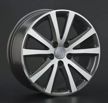 Диск колесный Replay MR184 7,5xR17 5x112 ET47,5 ЦО66,6 серый глянцевый с полированной лицевой частью 035987-190721011