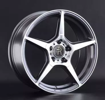 Диск колесный Replay MR201 7,5xR17 5x112 ET40 ЦО66,6 серый глянцевый с полированной лицевой частью 042686-160060011
