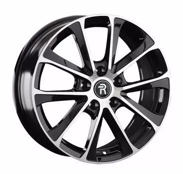 Диск колесный Replay MR235 7xR17 5x112 ET44 ЦО66.6 черный глянцевый с полированной лицевой частью 082171-990721006