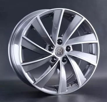 Диск колесный Replay MR243 8xR18 5x112 ET38 ЦО66,6 серый глянцевый с полированной лицевой частью 046649-040721006