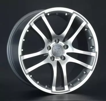 Диск колесный Replay MR42 8,5xR18 5x112 ET48 ЦО66,6 серый глянцевый с полированной лицевой частью 018788-120060006