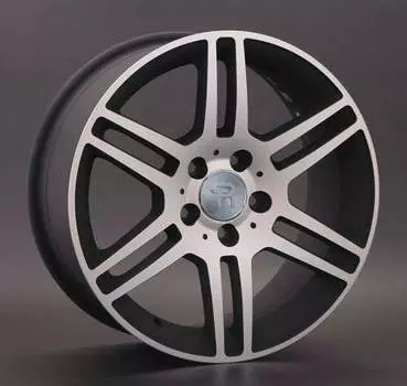 Диск колесный Replay MR66 7xR16 5x112 ET43 ЦО66,6 черный матовый с полированной лицевой частью 014898-040060011