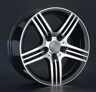 Диск колесный Replay MR74 7,5xR17 5x112 ET47 ЦО66,6 черный глянцевый с полированной лицевой частью 021100-040060011