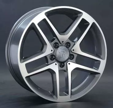 Диск колесный Replay MR76 8,5xR19 5x112 ET56 ЦО66,6 серый глянцевый с полированной лицевой частью 014018-041101