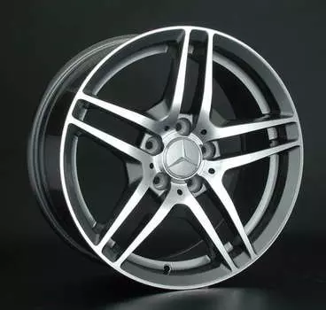 Диск колесный Replay MR87 8,5xR18 5x112 ET38 ЦО66,6 серый глянцевый с полированной лицевой частью 023145-050060006