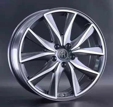 Диск колесный Replay MZ119 7xR19 5x114,3 ET45 ЦО67,1 серый глянцевый с полированной лицевой частью 045721-160114004