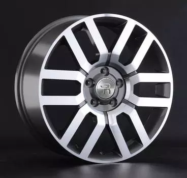 Диск колесный Replay NS17 7,5xR18 5x114,3 ET50 ЦО66,1 серый глянцевый с полированной лицевой частью 028903-070070010