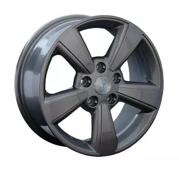 Диск колесный Replay NS38 6,5xR16 5x114,3 ET40 ЦО66,1 серый темный глянцевый 000962-100002001