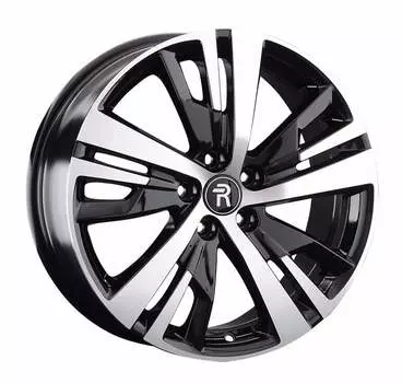Диск колесный Replay PG70 7,5xR18 5x108 ET49 ЦО65,1 черный глянцевый с полированной лицевой частью 080430-160034008