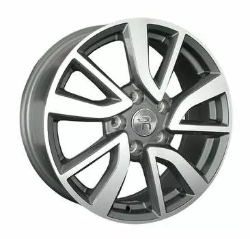 Диск колесный Replay PG89 7xR19 5x108 ET38 ЦО65.1 серый глянцевый с полированной лицевой частью 081178-040034008
