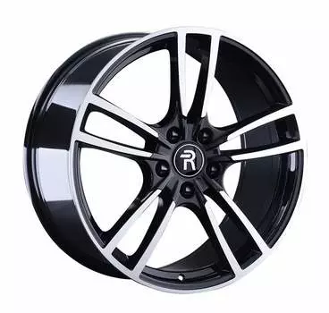Диск колесный Replay PR26 11xR21 5x130 ET58 ЦО71,6 черный глянцевый с полированной лицевой частью 078724-040076006