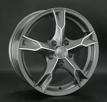 Диск колесный Replay RN116 6,5xR16 5x114,3 ET50 ЦО66,1 серый темный с полированной лицевой частью 025854-040004001