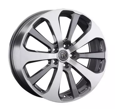 Диск колесный Replay RN199 7,5xR19 5x114,3 ET50 ЦО66,1 серый глянцевый с полированной лицевой частью 080516-160004001