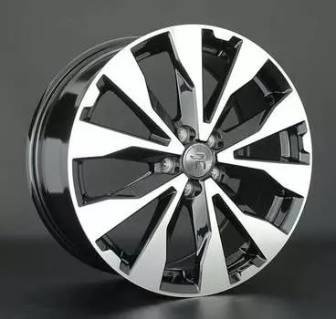 Диск колесный Replay SB25 7xR17 5x100 ET55 ЦО56.1 черный глянцевый с полированной лицевой частью 079533-990248002
