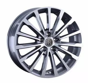 Диск колесный Replay SK141 7xR18 5x112 ET43 ЦО57,1 серый глянцевый с полированной лицевой частью 045916-050035006
