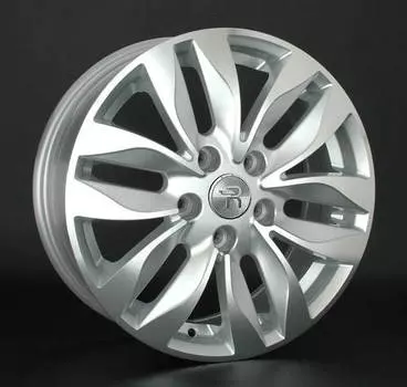 Диск колесный Replay TY218 6,5xR16 5x114,3 ET45 ЦО60,1 серебристый с полированной лицевой частью 033789-030125004