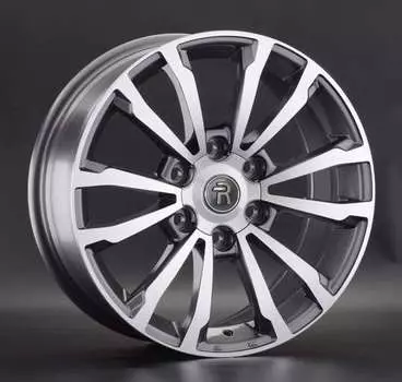 Диск колесный Replay TY263 7,5xR18 6x139,7 ET30 ЦО106,1 серый глянцевый с полированной лицевой частью 044719-160794007