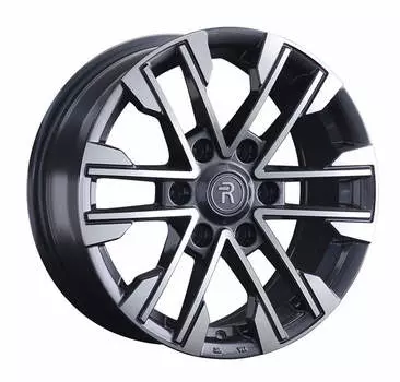 Диск колесный Replay TY310 7.5xR17 6x139.7 ET25 ЦО106.1 серый глянцевый с полированной лицевой частью 081581-160115007