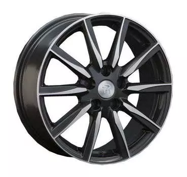 Диск колесный Replay TY48 7xR17 5x114,3 ET45 ЦО60,1 черный матовый с полированной лицевой частью 016451-990120004