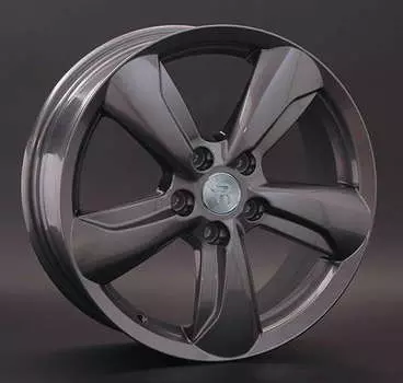 Диск колесный Replay TY65 7xR17 5x114,3 ET45 ЦО60,1 серый темный глянцевый 014558-040115004