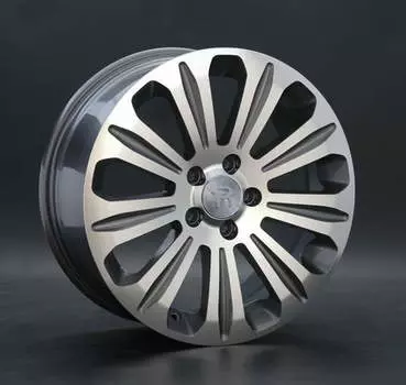 Диск колесный Replay V17 7,5xR17 5x108 ET55 ЦО63,3 серый глянцевый с полированной лицевой частью 012957-040047006