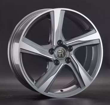 Диск колесный Replay V20 7,5xR17 5x108 ET55 ЦО63,3 серый глянцевый с полированной лицевой частью 031769-040047006
