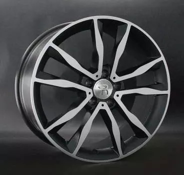 Диск колесный Replay VV203 7xR18 5x112 ET43 ЦО57,1 черный матовый с полированной лицевой частью 042937-070721006