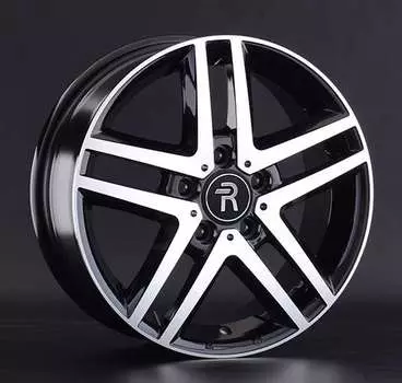Диск колесный Replay VV206 6,5xR16 5x120 ET51 ЦО65,1 черный глянцевый с полированной лицевой частью 042986-160001006