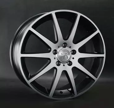 Диск колесный Replay VV221 7xR18 5x112 ET43 ЦО57,1 черный матовый с полированной лицевой частью 043683-070029006