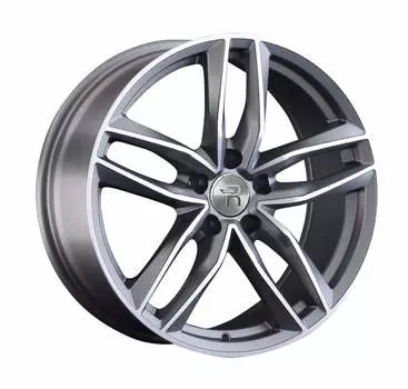 Диск колесный Replay VV248 8xR18 5x112 ET25 ЦО66.6 серый глянцевый с полированной лицевой частью 081100-040000006