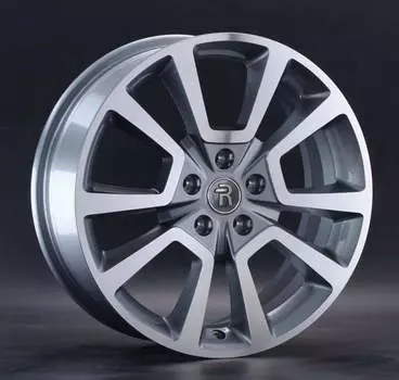 Диск колесный Replay VV265 7xR18 5x112 ET43 ЦО57,1 серый глянцевый с полированной лицевой частью 078795-210029006