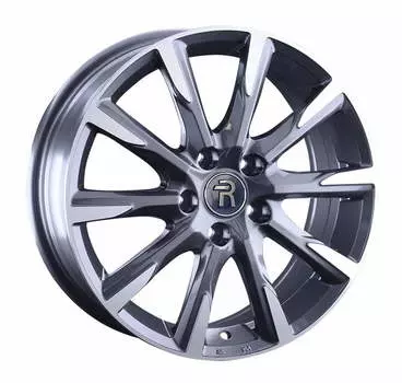 Диск колесный Replay VV268 7xR17 5x112 ET40 ЦО57.1 серый глянцевый с полированной лицевой частью 081332-160029006