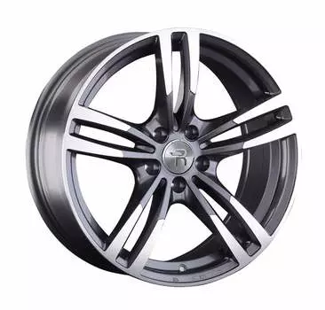 Диск колесный Replay VV284 8xR18 5x112 ET25 ЦО66.6 серый глянцевый с полированной лицевой частью 081783-160001006