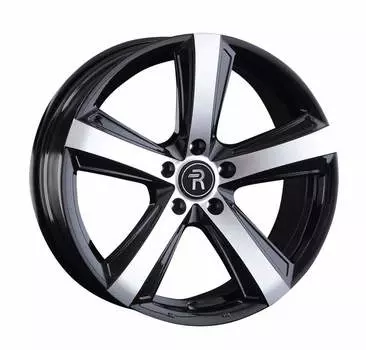 Диск колесный Replay VV290 8xR18 5x112 ET25 ЦО66.6 чёрный глянцевый с полированной лицевой частью 081788-160001006