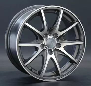 Диск колесный Replay VV43 6,5xR15 5x100 ET38 ЦО57,1 серый глянцевый с полированной лицевой частью 000473-160029006