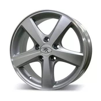 Диск колесный Replica FR 217 6.5xR16 4x114.3 ЕТ45 ЦО64.1 серебристый с полированной лицевой частью 217