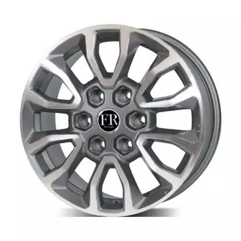 Диск колесный Replica FR 5099 7.5xR17 6x139.7 ЕТ38 ЦО67.1 черный глянцевый с полированной лицевой частью 87129833541