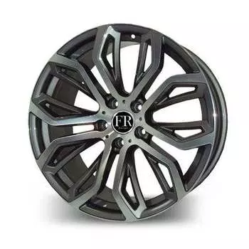 Диск колесный Replica FR J77051144 10xR21 5x120 ЕТ40 ЦО74.1 черный глянцевый с полированной лицевой частью 20/63/35/318