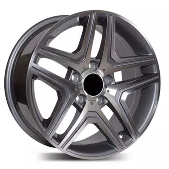 Диск колесный Replica FR MR67 9xR20 5x112 ЕТ48 ЦО66.6 серый глянцевый с полированной лицевой частью 20/63/26/421