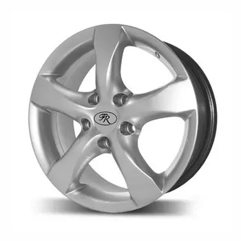 Диск колесный Replica FR RN5550 7xR17 5x114.3 ЕТ40 ЦО66.1 серый глянцевый с полированной лицевой частью 20/63/29/775