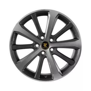 Диск колесный RepliKey L15K 7.5xR18 5x114.3 ЕТ35 ЦО60.1 черный матовый полированный 86003872086
