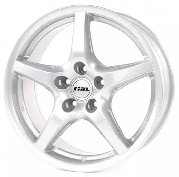 Диск колесный Rial U1 6,5xR16 5x108 ET50 ЦО63,4 серебристый U165650F51