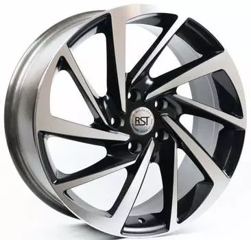 Диск колесный RST R017 7xR17 5x114,3 ET40 ЦО66,1 черный с полированной лицевой частью rd833472
