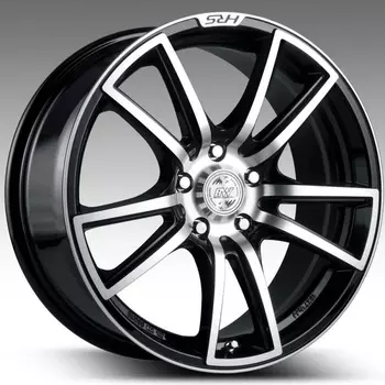 Диск колесный RW H-411 7xR16 5x100 ЕТ40 ЦО67.1 черный глянцевый 86069249277