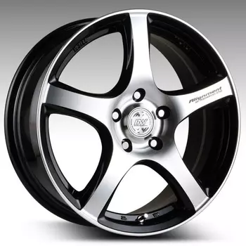 Диск колесный RW H-531 6.5xR15 5x100 ЕТ35 ЦО67.1 черный глянцевый 86069293842